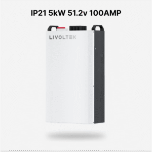 Livoltek Lithium Battery – IP21 5kW 51.2v 100AMP