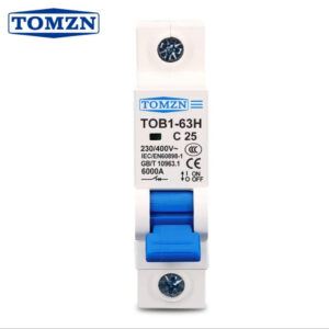 Tomzn 1P AC MCB Circuit breaker C type 230/400V