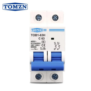 Tomzn 2P AC C Type MCB Circuit Breaker